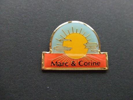 Marc & Corine zonsondergang